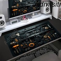 Large Computer Office Game Table Mats Firearms Speed Mouse Pad XXL Rubber Anti-slip Gaming Keyboard Mousepads Long Desk Pads