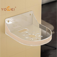 Latest 1 Set Self Adhesive Mini CCTV Monitoring Bracket Mini Wall Mounted Camera Supporting Holder Surveillance Mount Shelf