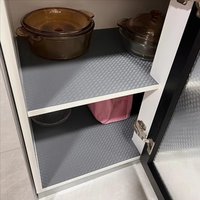 New Waterproof Drawer Liners Non-Adhesive Washable Fridge Pad Dustproof Reusable Cabinet Mats