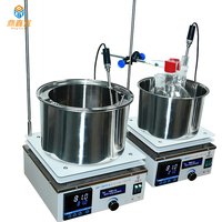 Lab Heat-Gathering Magnetic Stirrer Water Bath Oil Bath Thermostat Heating 220V