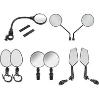 For Motorcycle Electric Scooter Bicycle 1/2pcs Bicycle Rearview Mirror Electric Scooter Rear View Mirror Side Mirrors Universal