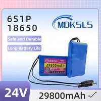 Brand new 100% original 24V 6S1P 29800mAh lithium-ion battery pack, with a capacity of DC 25.2v 29.8Ah closed-circuit televisio