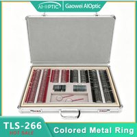 266 Pcs Metal Optical Tool Set Trial Color Lens Box Ophthalmic Instruments Optometry Rim Aluminium Case for Optical Professional