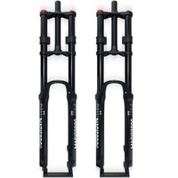 AliExpress NONE Mountain Bike Air Suspension Fork 26” 27.5” 29” Double Shoulder Straight Tube 180MM Travel For Electric E Bike Mountain Bicycle
