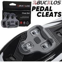 AliExpress BUCKLOS Road Bike Lock Pedal Cleats for KEO Self-locking Pedal Cleat Set 0/4.5/9 Degree Road Cycling Shoes Cleats Bicycle Parts