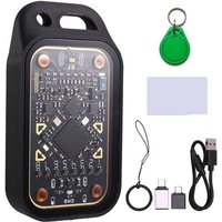 FULL-Chameleon Ultra Plus UID Keychain RFID Smart Card Emulator IC ID Card Decode Reset+ Automatic Polling+ CUID Card