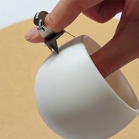 Pottery Tools: Fingertip Glaze Dipping Tongs, Mini Glaze Dipping Tongs