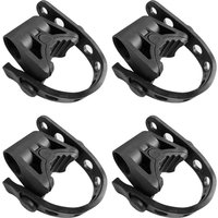 2/4 PCS Car Bike Rack Straps for Vehicle Top Bike Carriers with Card Slot And Rubber Band Automotive Accessory