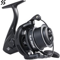 Sougayilang 5500 Spinning Reel 5.2:1 High Speed 30KG Max Drag 5+1BB Saltwater Freshwater Fishing Reel for Carp Bass Surf Fishing