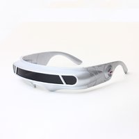 Space Glasses Retro Personalized Punk Anti UV Laser Eye Sunglasses Outdoor Sports Sunglasses