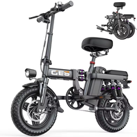 AliExpress NONE TOOFLY GE5 Folding Electric Bike 250W Brushless Motor 48V15AH Adult Travel City Commuter Electric Bike 14 Inch Tire Mini E-bike