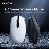 MCHOSE G3 High-Performance 2.4G/Bluetooth/wired Three Mode Wireless Gaming Mouse PAW3311 12K DPI 1K Polling Rate Low Delay Topsp