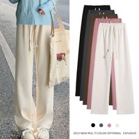 Casual Frauen Cord Lange Hosen Herbst Winter Hohe Taille Breite Bein Hosen Dicke Weibliche Lange Hosen Hosen