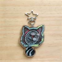 RE9 Inspired Shaker Charm Acrylic Keychain Perfect For Keys, backpacks,Game fans & collectors,Unique gamer gifts