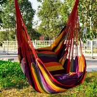 Outdoor-Schaukelstuhl aus Segeltuch, Freizeit-Hängesessel für Wohnheime, Schaukelstuhl ohne Kissen mit Aufbewahrungstasche, Kinderschaukel