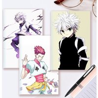 A5 Notebook Writing Note Book Manga Hunter X Hunter Killua Anime Figure Poster Alluka Feitan Neferpitou Machi Gon Hisoka COSPLAY
