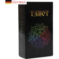 Deutsch Tarot Cards German Tarot Deck Playing Games Fate Divination Game Board Game with Paper instruction Family Party Game