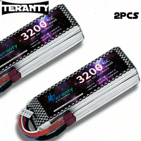 2Pcs TERANTY 3S 3200mAh 11.1V 60C Lipo Battery with T XT30 XT60 JST Plug For RC Car Truck Buggy FPV Drone Helicopter Airplane image 4