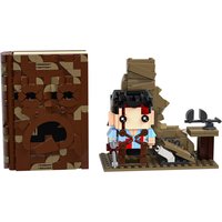 MOC Evil Dead Building Blocks Horror Movie Evil Dead Action Figure with Openable Necronomicon Ex Mortis Bricks Toy Adult Gift
