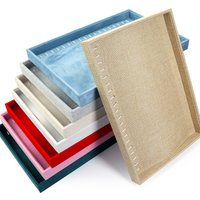 1 Piece Color Necklace Display Tray Jewelry Necklace Bracelet Showcase Storage Tools for Jewelry Presentation Photography Props