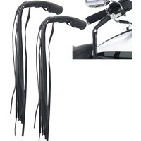 Motorcycle Handlebar Brake Lever Cover Fringe Grip Tassel For Harley Touring Road King Electra Street Dyna Sportster Universal
