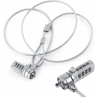 Laptop Combination Security Lock Cable Chain For Notebook PC Combination Security Lock Cable 4 Digit Password Theft Deterrent