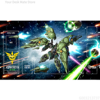 Kshatriya Gundam Unicorn TCG Playmat Waterproof Non-slip Large Desk Mat