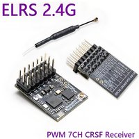 1/2 SZT. Odbiornik BeyondFPV ELRS 2.4G PWM 7CH CRSF ExpressLRS RX 2400RX Protokół PWM/CRSF Do RC FPV Drona Samolotu Samochodu Łodzi Qua