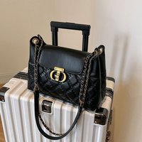 Original Retro Diaper Bag For Women Handbag Square Satchel Textured Leather Crossbody Shoulder Purse