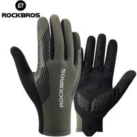 ROCKBROS Cycling All Finger Gloves,Road Long Finger Touch Screen Cycling Gloves,Thin Breathable Men Women Cycling Accessories