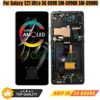 iParts Replacement AMOLED Display for Samsung Galaxy S21 Ultra 5G G998 SM-G998B SM-G998U Touch Screen With Frame Full Assembly image 3