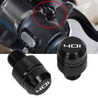 For Husqvarna 401 Svartpilen 401 Accessories Motorcycle CNC Mirror Hole Plugs Screws Bolts Cover Caps