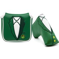 Green Jacket Golf Head Covers, Blade Mallet Putter Cover, Great Golf Accessories for Men Golfers Dad Retirement Fathers Day