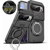 Armor Funda For Google Pixel 10 9 Pro XL 10Pro Magnetic Ring Bracket Case For Pixel 9A 8A 7 Pixel10 Pro Slide Lens Protect Cover