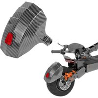 Rear For FENDER Designed Specifically for KUKIRIN G3 and G4 Scooters with Reflective Strips and Carbon Fiber Design
