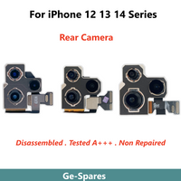 Tested Grade AAA, Rear Back Camera Replacement For iPhone 14 Pro Max 12 13 mini 14Plus, Tear Down, Genuine Quality