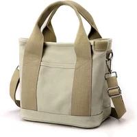 Women’s Casual Canvas Crossbody Bag with Adjustable Strap Daily Quality Travel Tote Multiple Compartments for Work & School