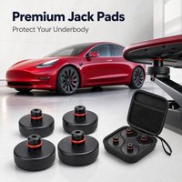 Tesla Jack Pads 4pcs Rubber Pucks for Model 3 Y S X Highland 2024 2023 2022 Chassis Lift Stands Adapter Case