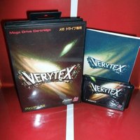 Verytex Game Card with Box and Manual for 16 Bit Sega MD Megadrive Genesis System
