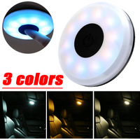 Magnetic Touch Car Reading Light LED Universal Car Interior Night Light Trunk Lighting No Need To Install Rechargeable Light