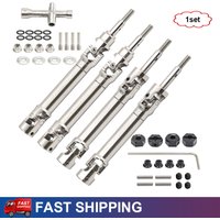 Metal Front Rear Drive Shaft CVD Axles For 1/10 Traxxas 4x4 Rustler Stampede Slash 2WD RC Car Upgrade Parts