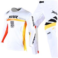 Zestaw motocrossowy XCRR męski/damski: koszulka i spodnie, strój do jazdy MX, dirt bike, MTB, enduro, komplet odzieży wyścigowej dla dorosłych.