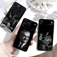 Mohammad Reza Pahlavi Iran Phone Case For iPhone 17,16,15,14,13,12,11 Plus,Pro Max,XS,Soft Silicone Black Cover