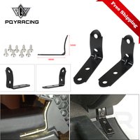 Free Shipping 2pcs Hinge Brackets + 8x Screws High Quality Glove Box Lid Hinge Snapped Repair Kit For Audi A4 B6 B7 8E 2001-2008