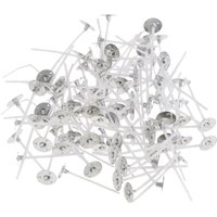 200 Pieces Pre-ed Candle Wicks Core Pre-Tabbed For Candle Making Craft DIY Decorative Scented Tealight Candle 2.5/3/3.5cm