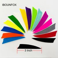 50 Pcs/lot 3 Inch Shield Archery Arrow Turkey Feather Fletching For Carbon Wood Arrow Shaft Fletches DIY Bow Accessories RW
