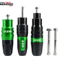 Frame Slider Crash Protector For KAWASAKI ZZR250 ZZR 1400 1200 600 zzr1400 Motorcycle Accessories Falling Protection Bobbins Pad
