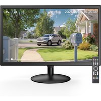 Eyoyo Security Camera Monitor 22 Inches 1080P Full HD Small Desktop Monitor for Computer 75Hz LED PC Screen with HDMI VGA AV BNC USB Inputs, Built- in Speakers, Video Monitor for CCTV NVR DVR image 3