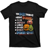Annoying Orange Crack T Shirt The Best Things About School Hot