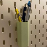 Skadis Pegboard Pen Holder Wall Mounted Pencil Cup Organizer for Desk Accessories